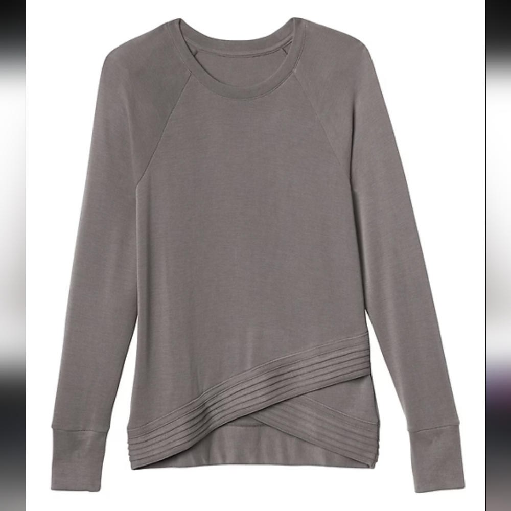 Athleta Serenity Criss Cross Sweater Women's Size Small